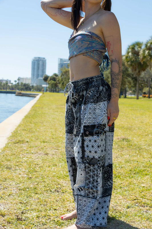 Seed of life harem pants
