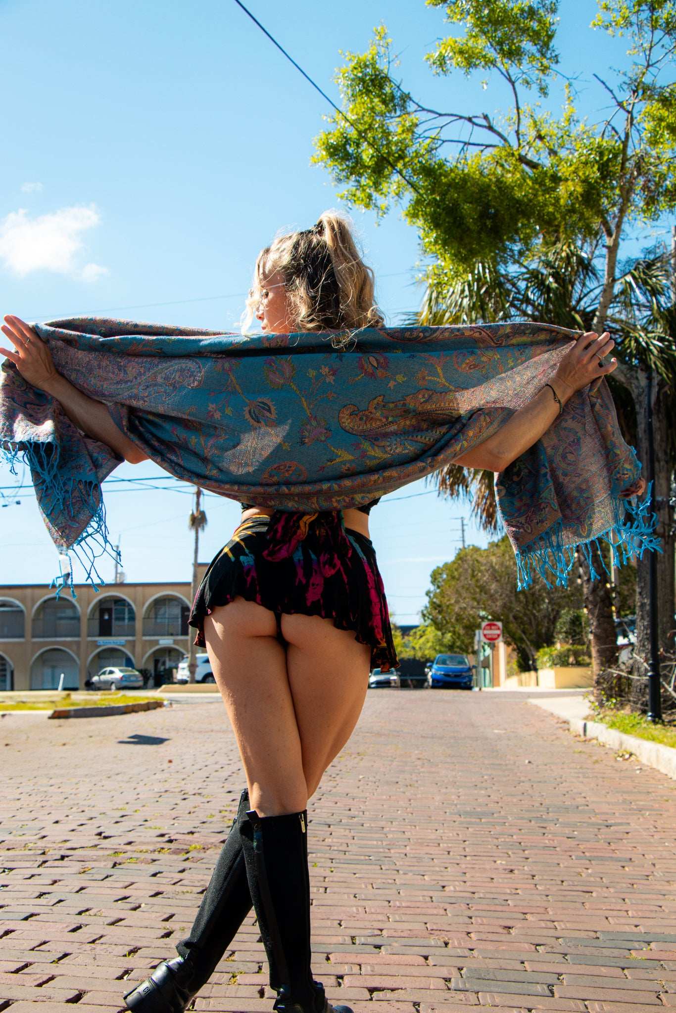 Tie-Dye Skort