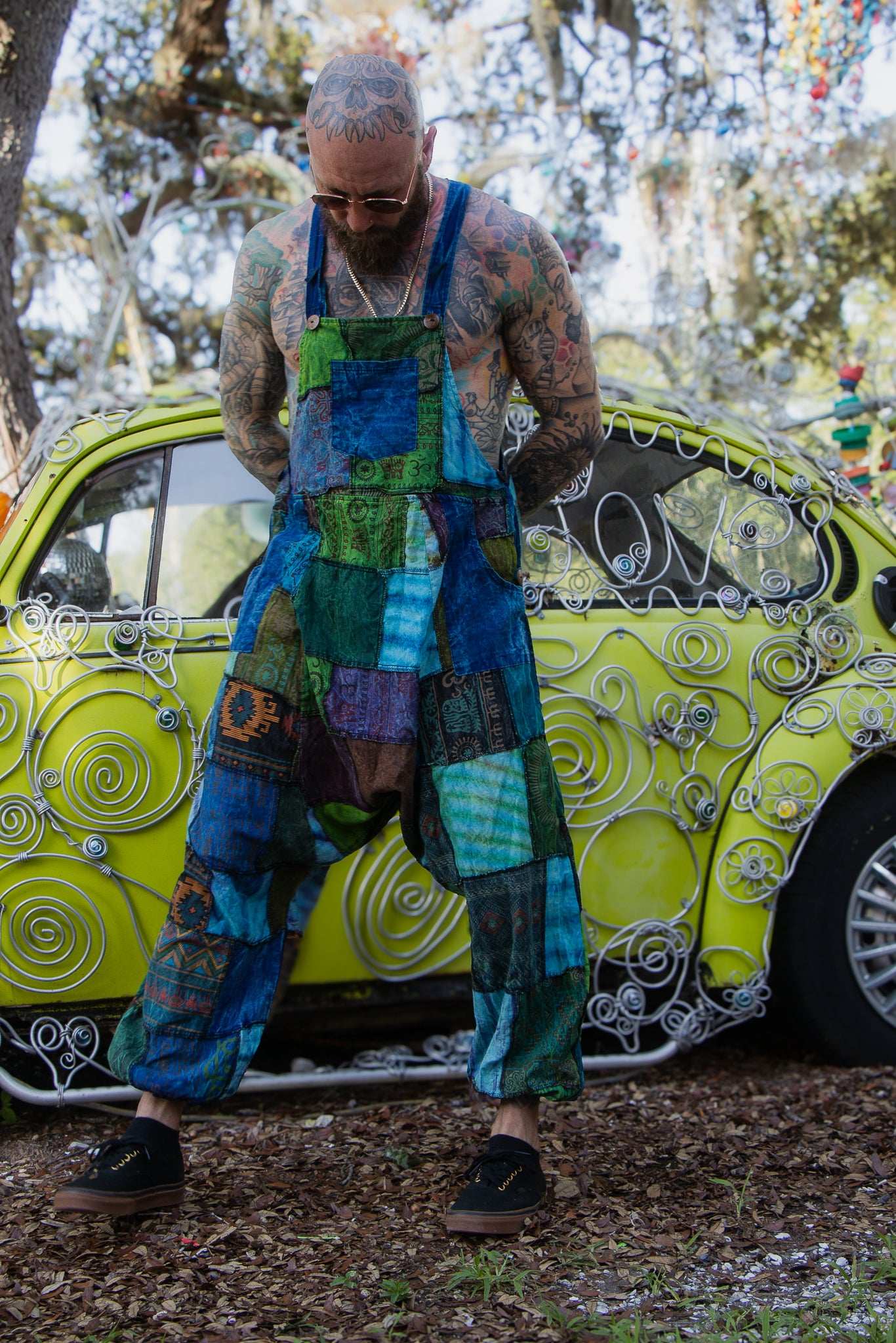 Patchwork Harem Overall