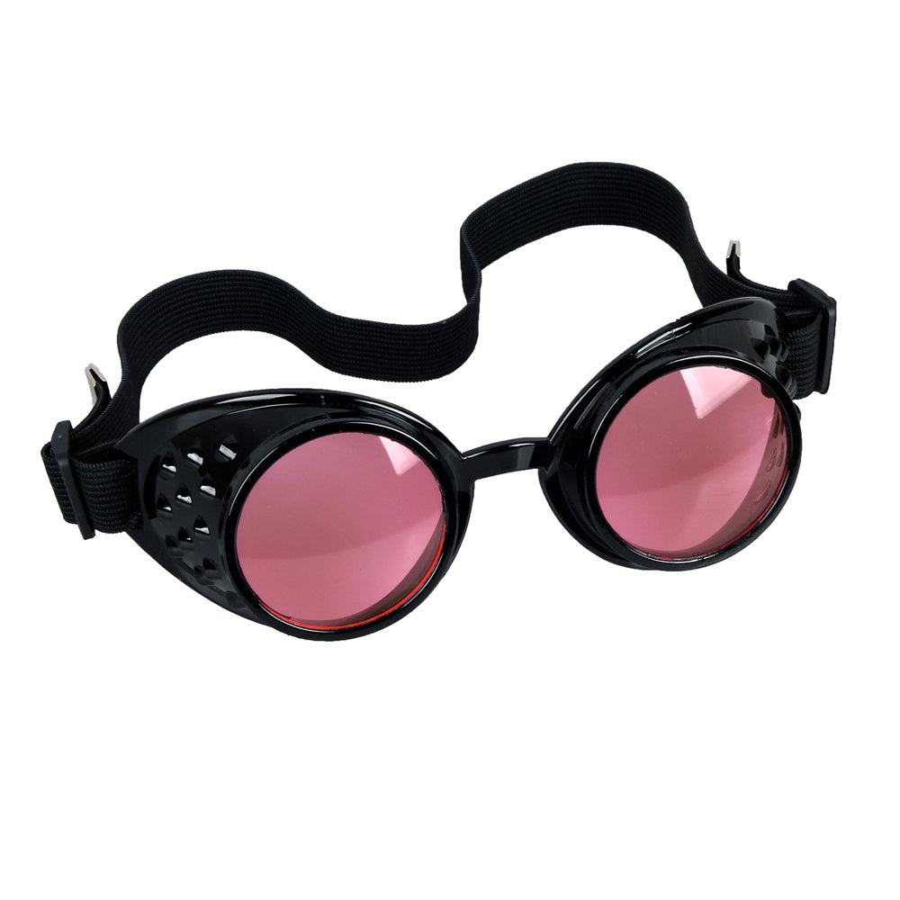 Diesel goggles with pink lenses, UV400 protection, PC frame and lens.