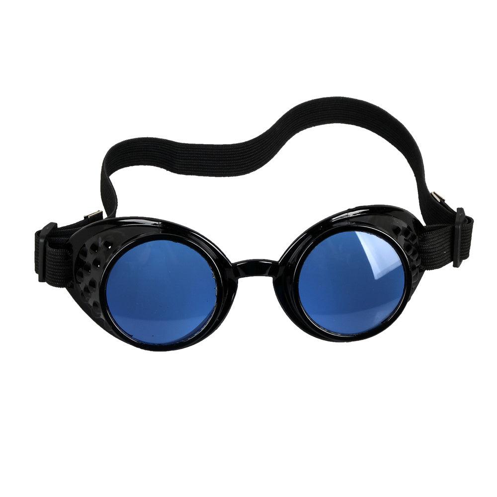 Diesel goggles with blue PC lenses and UV400 protection.