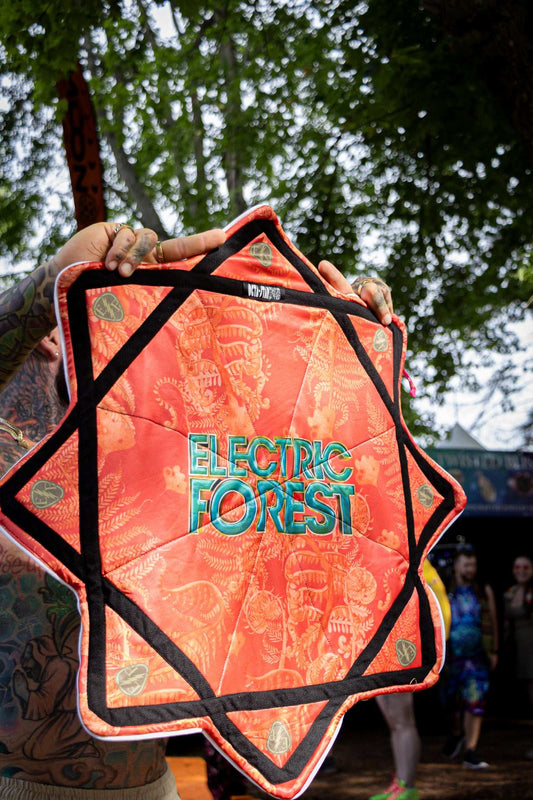Orange Electric Forest OCTA-STAR