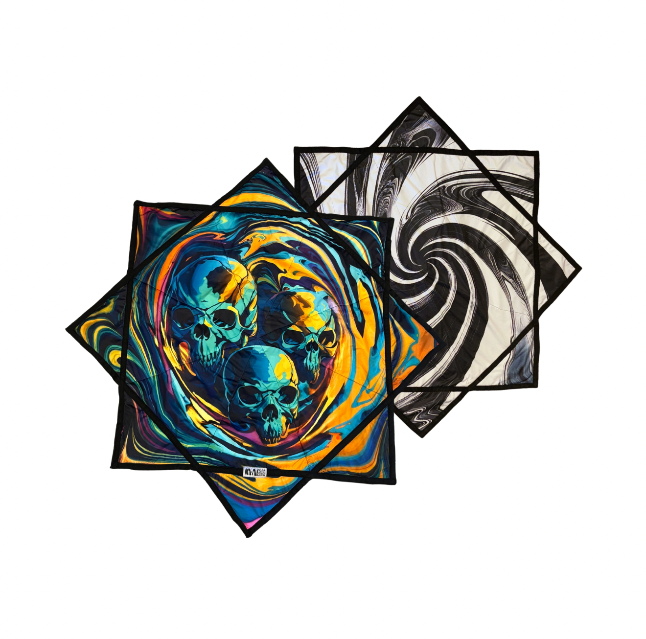 JUMBO Trippy Skulls OCTA-STAR