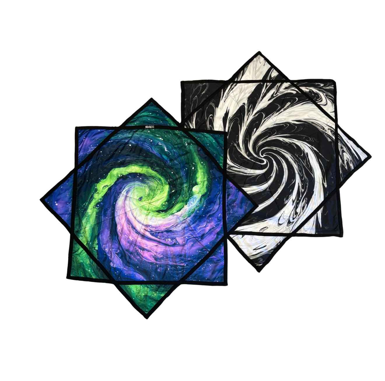 JUMBO GALAXY SWIRL OCTA-STAR