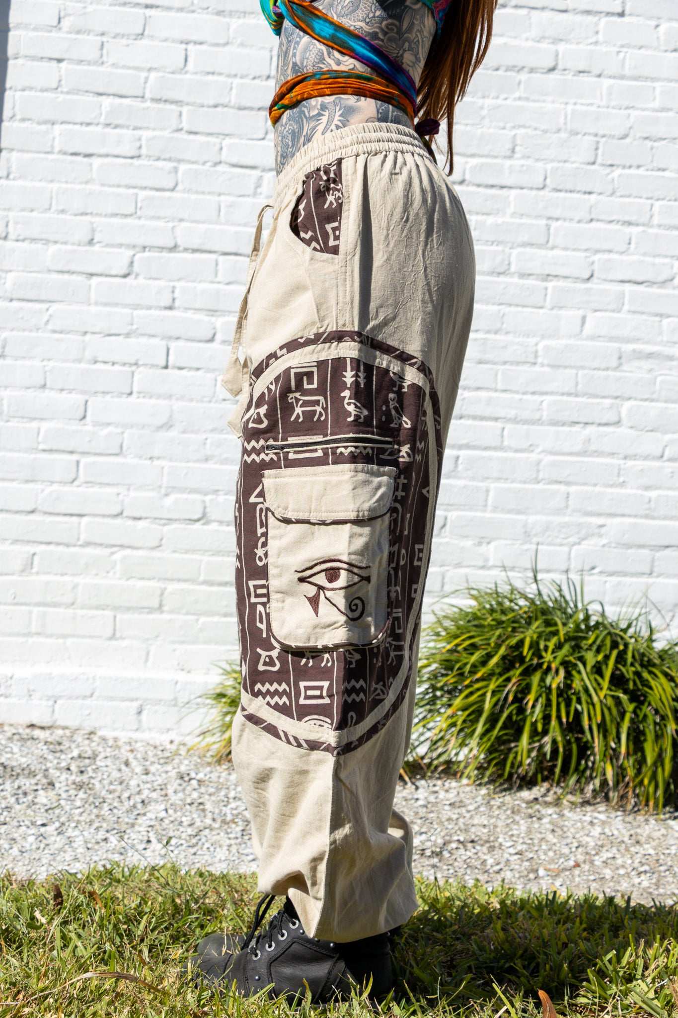 Eye of Horus Harem Pants