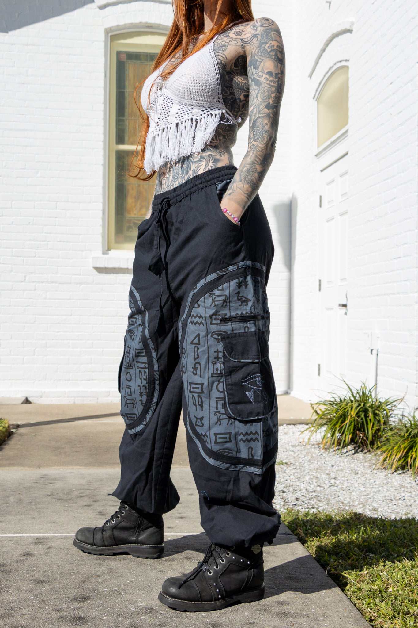 Eye of Horus Harem Pants