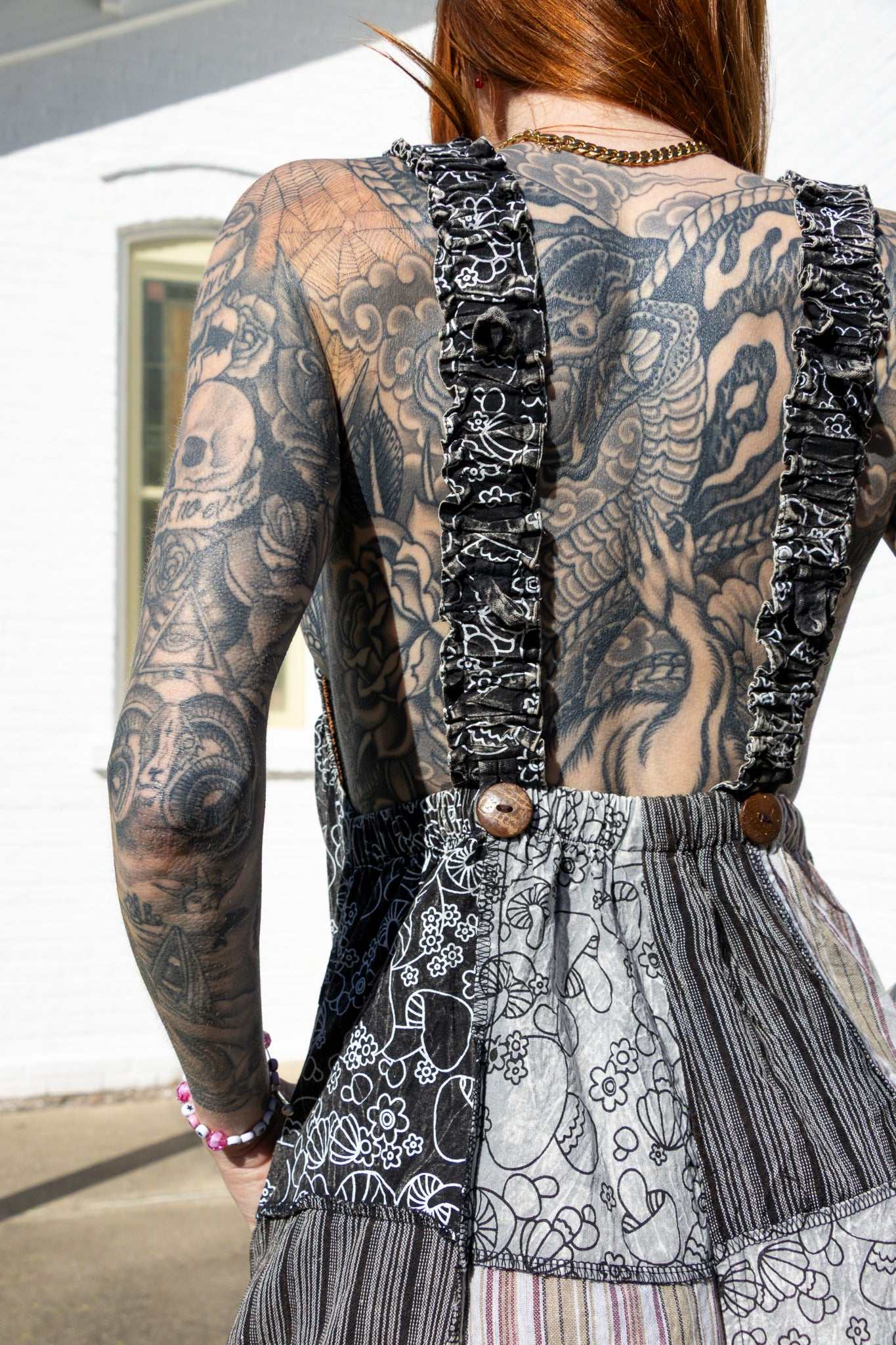 Mushroom Flora Pallazzo Overalls