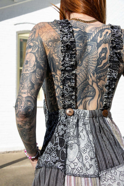 Mushroom Flora Pallazzo Overalls