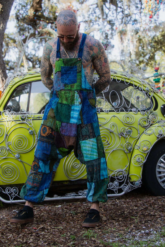 Patchwork Harem Overall