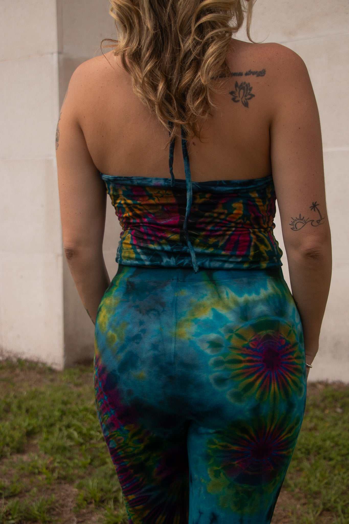 Discontinued bell bottoms & top set