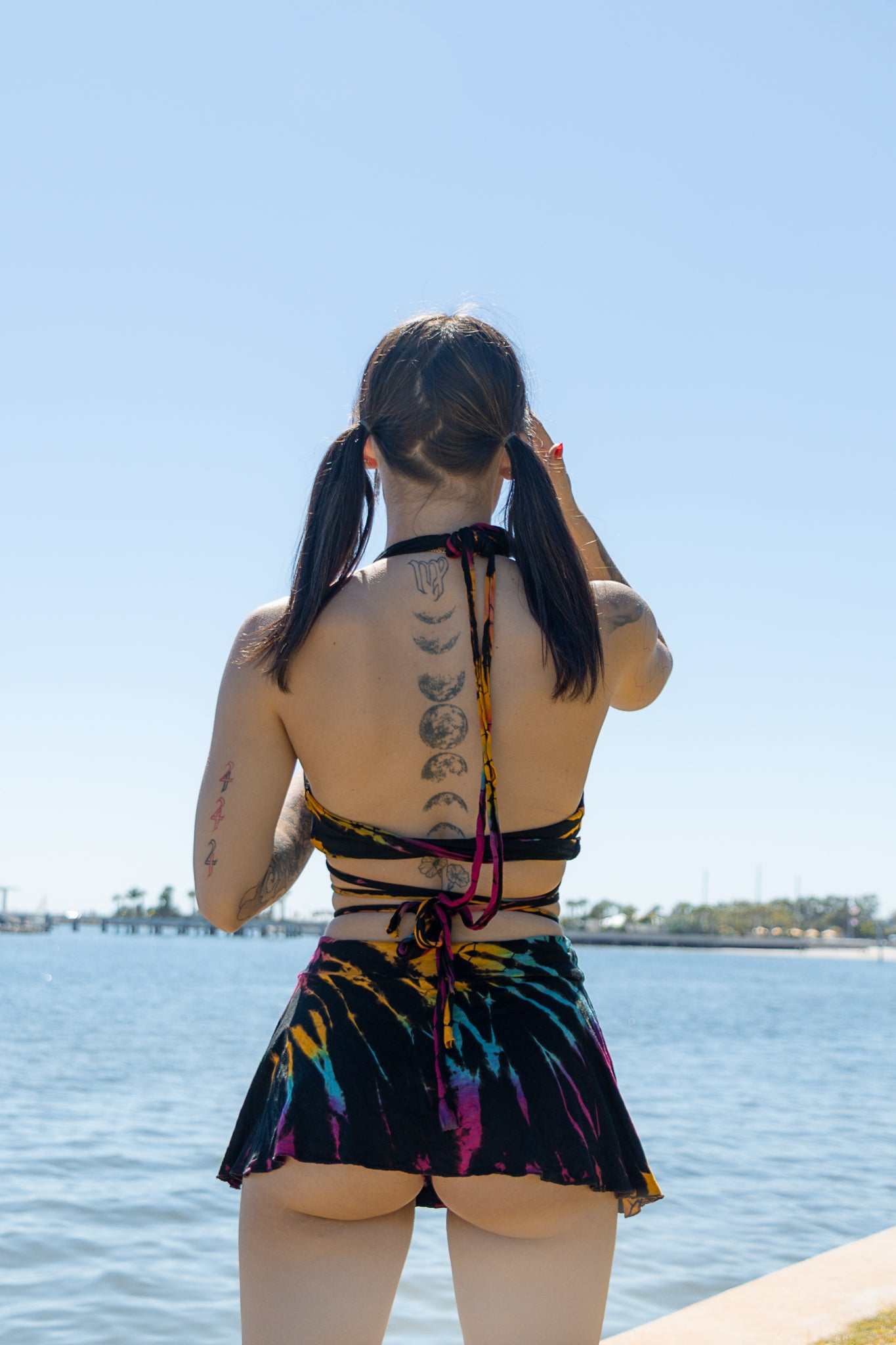 Tie-Dye Skort