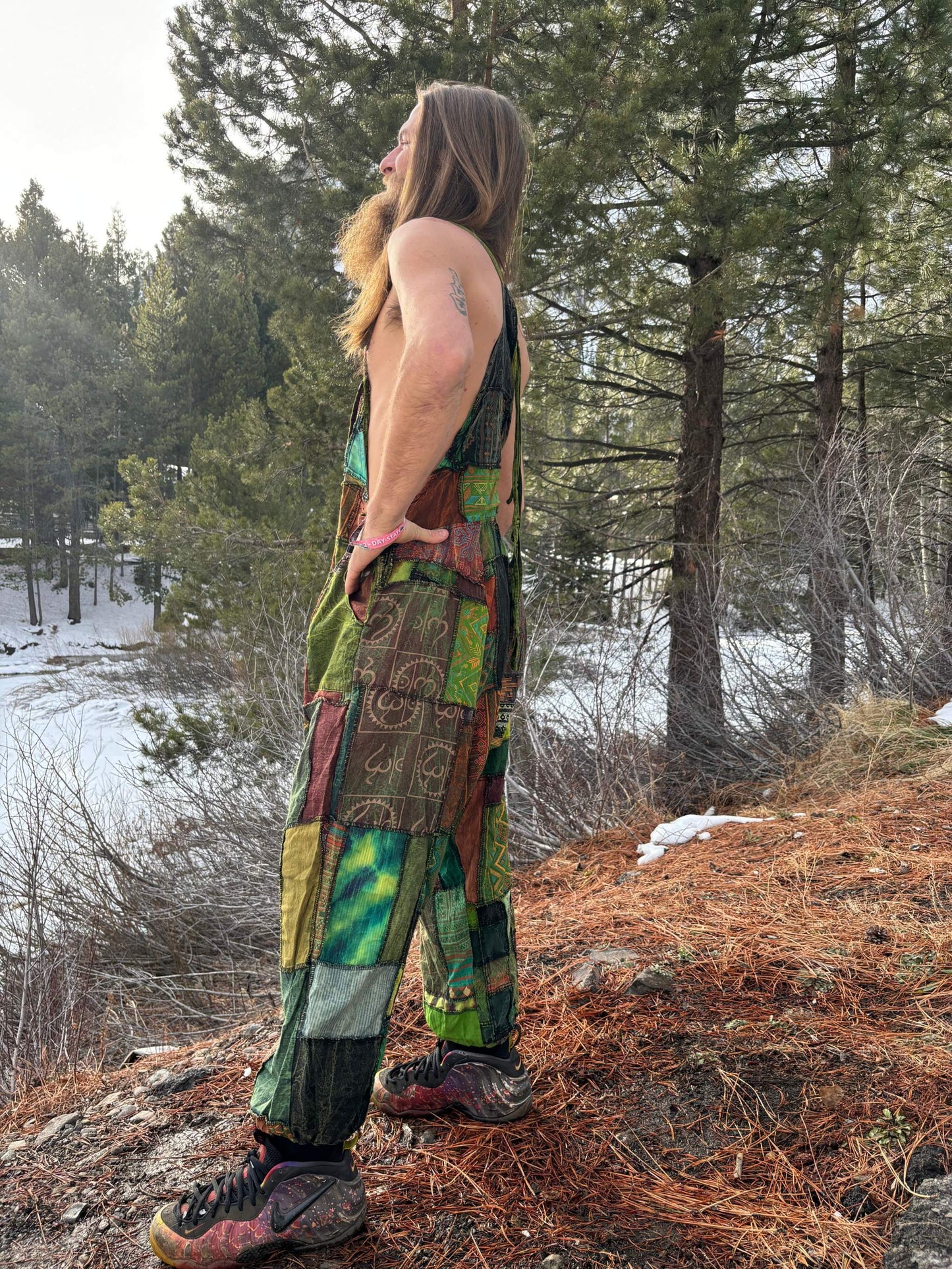 Patchwork Harem Overall