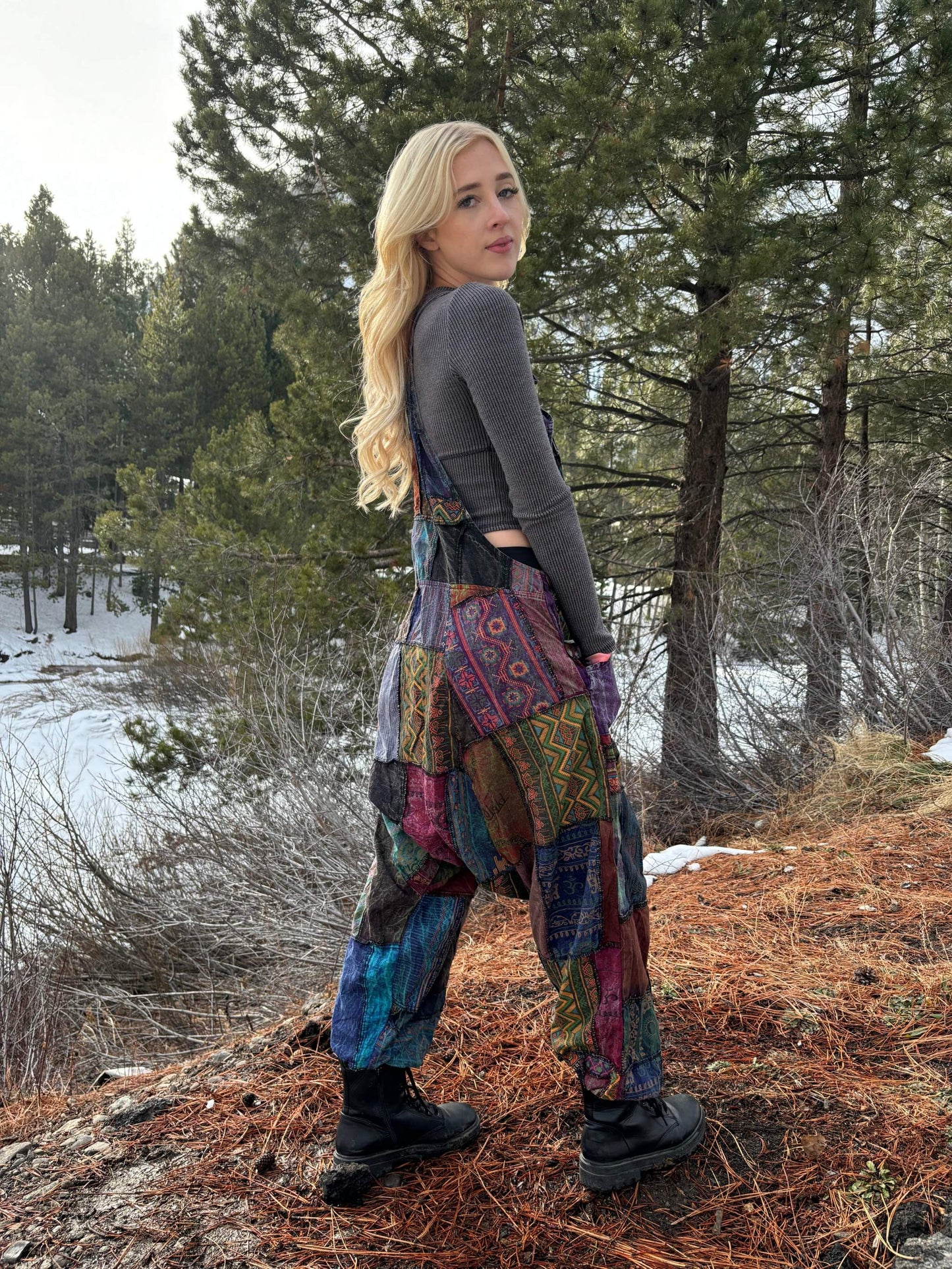 Patchwork Harem Overall