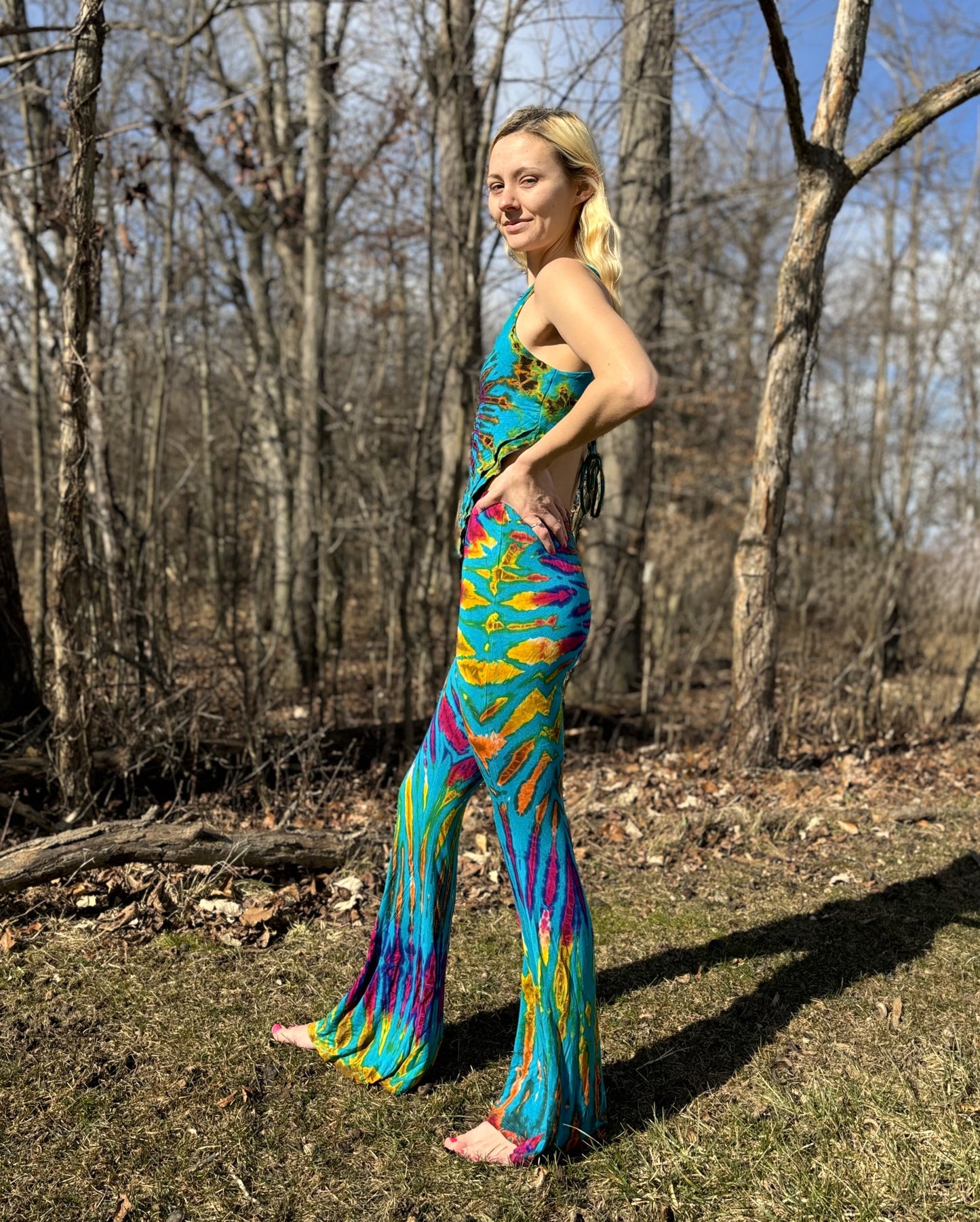 Tie-Dye Bell Bottoms