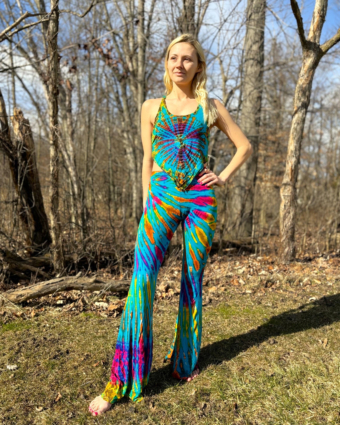 Tie-Dye Bell Bottoms