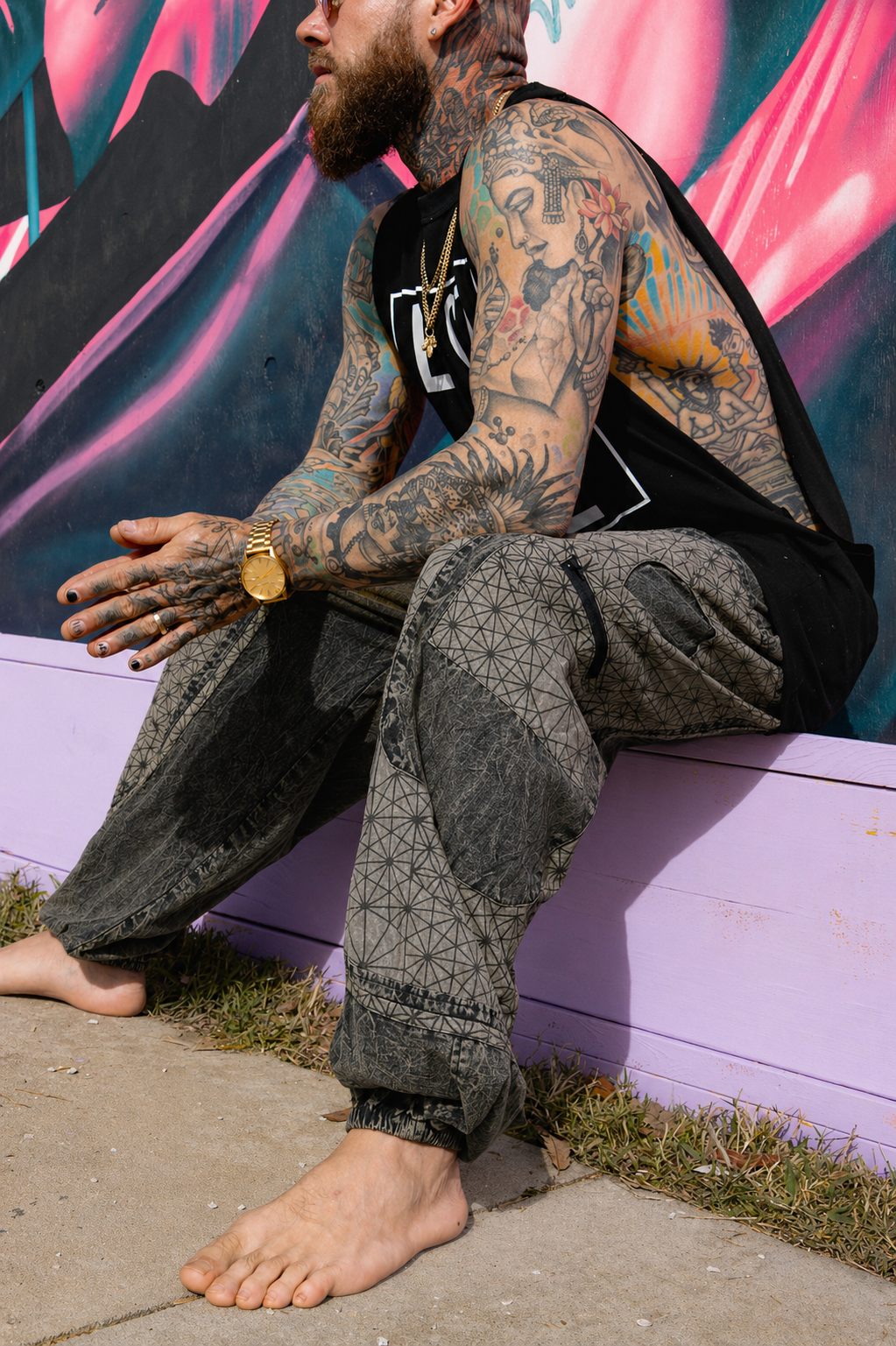 Acid Wash Seed of Life