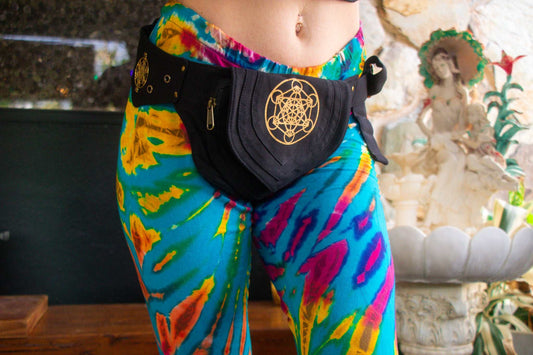 Metatrons Cube Hip Bag
