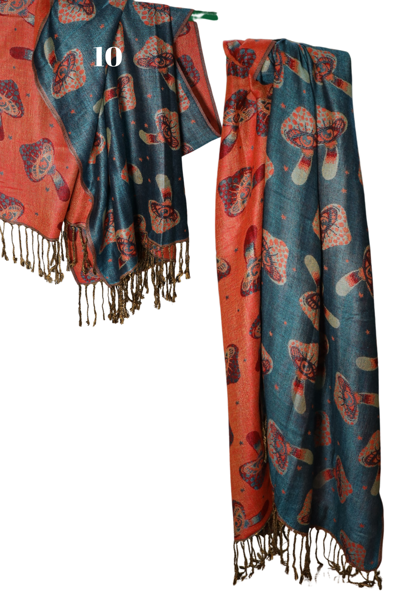 Trippy Mushroom Eye Pashmina