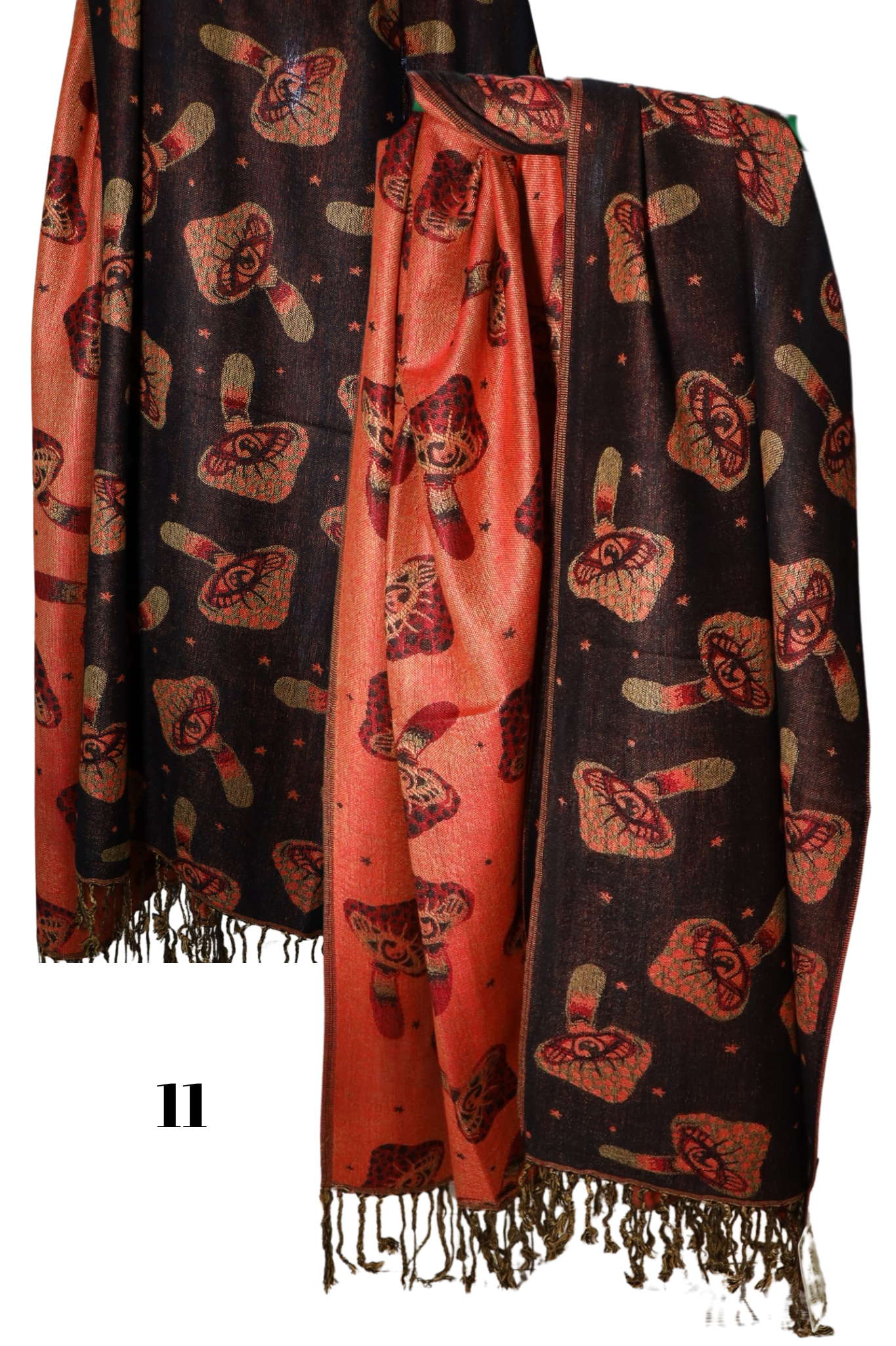 Trippy Mushroom Eye Pashmina