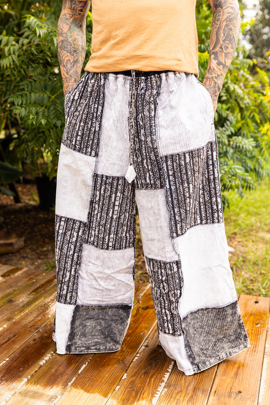 Corduroy wide leg pants