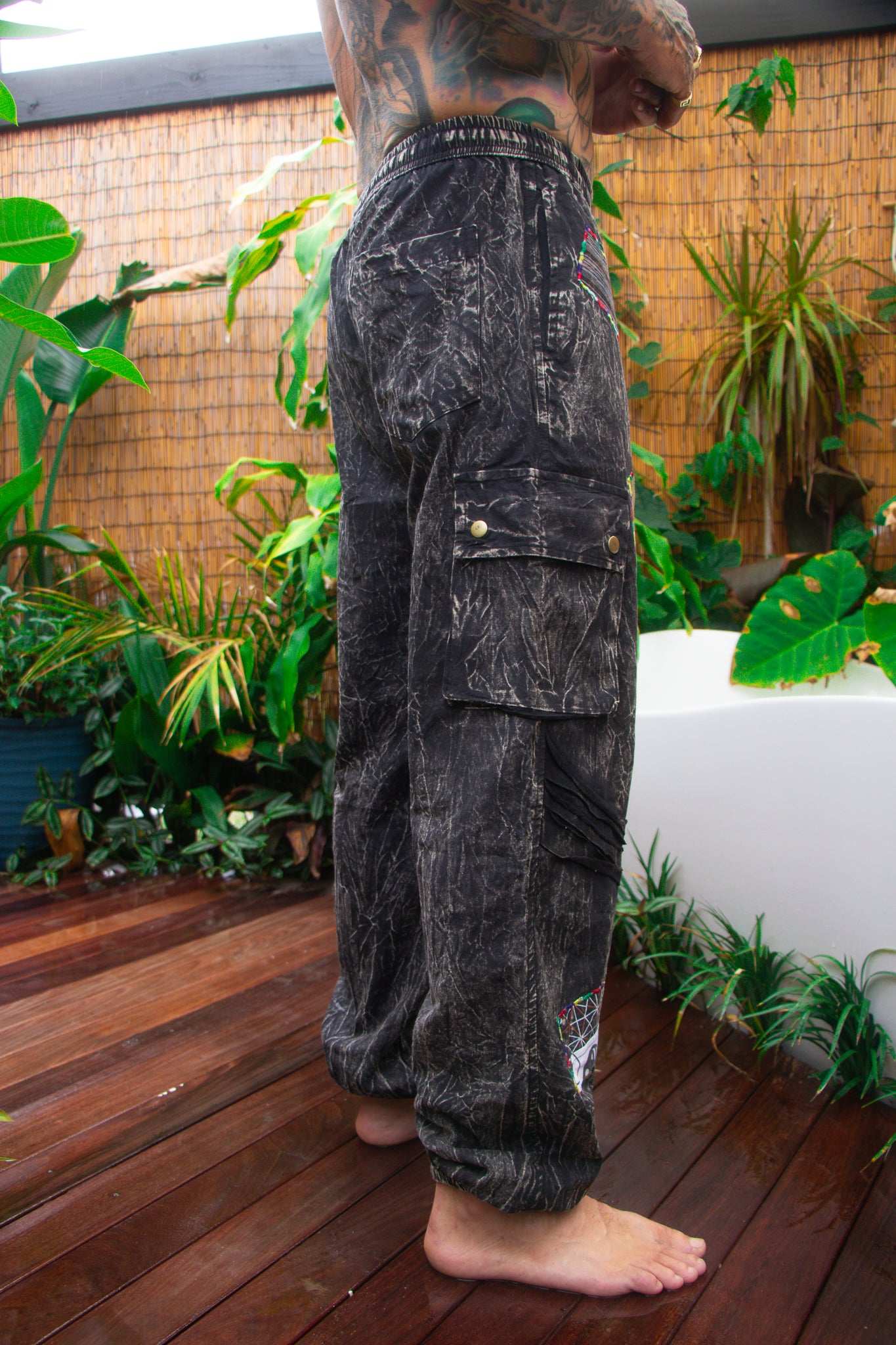 Patchwork Stone Wash