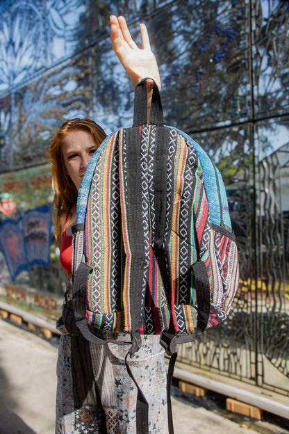 Hemp Hamsa Backpack