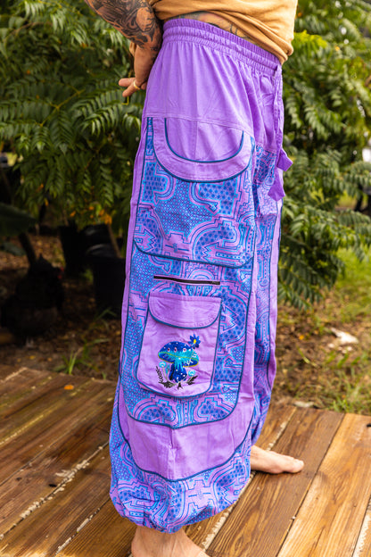 Aztec Mushroom Harem Pants