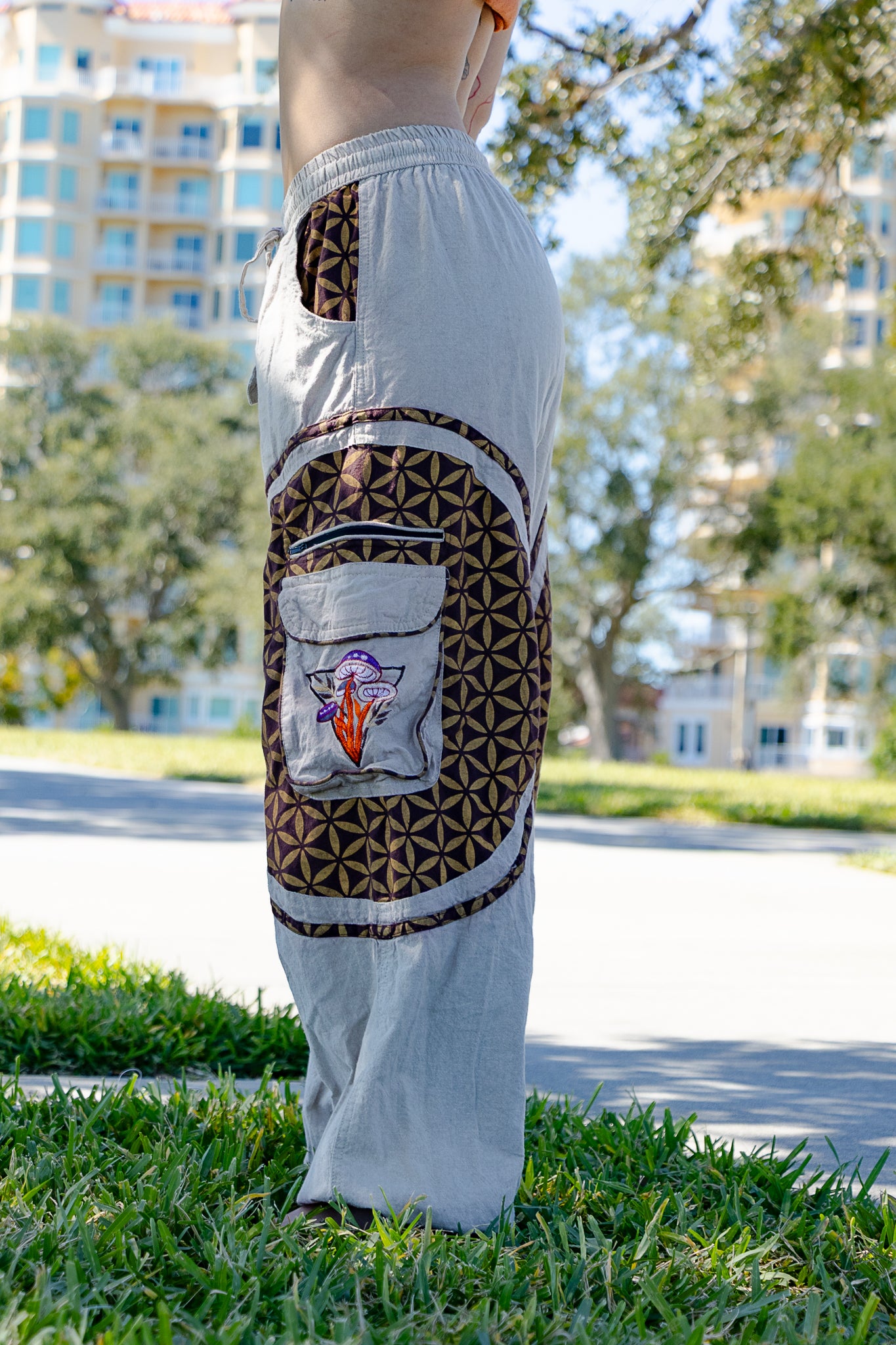 Mushroom Harem Pants