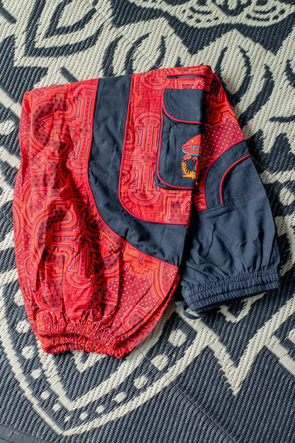 Aztec Mushroom Harem Pants