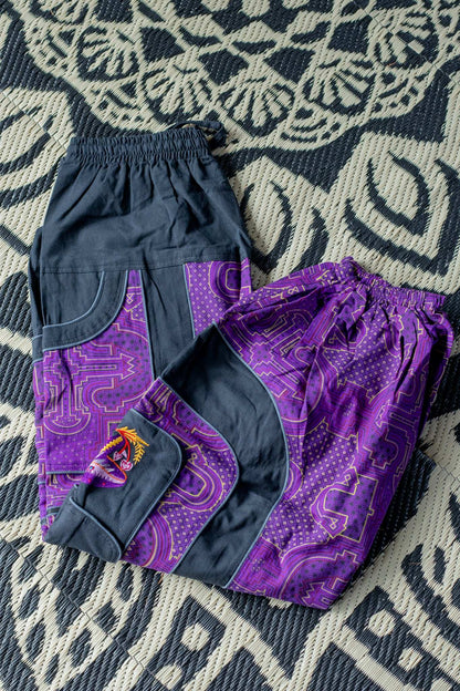 Aztec Mushroom Harem Pants