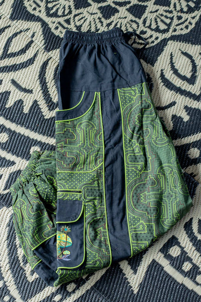 Aztec Mushroom Harem Pants
