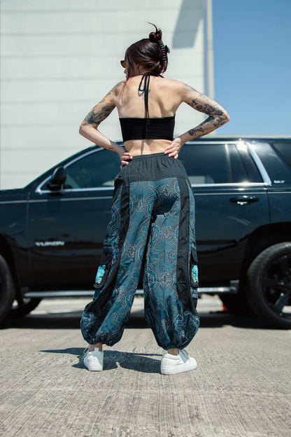 Aztec Mushroom Harem Pants
