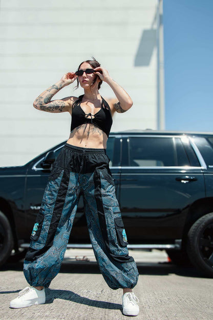 Aztec Mushroom Harem Pants