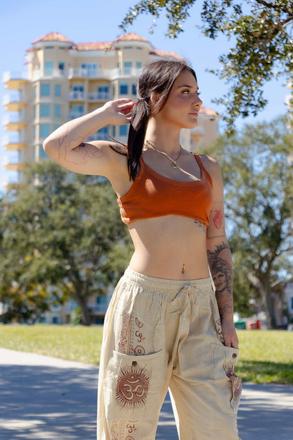 Om Straight leg Pants